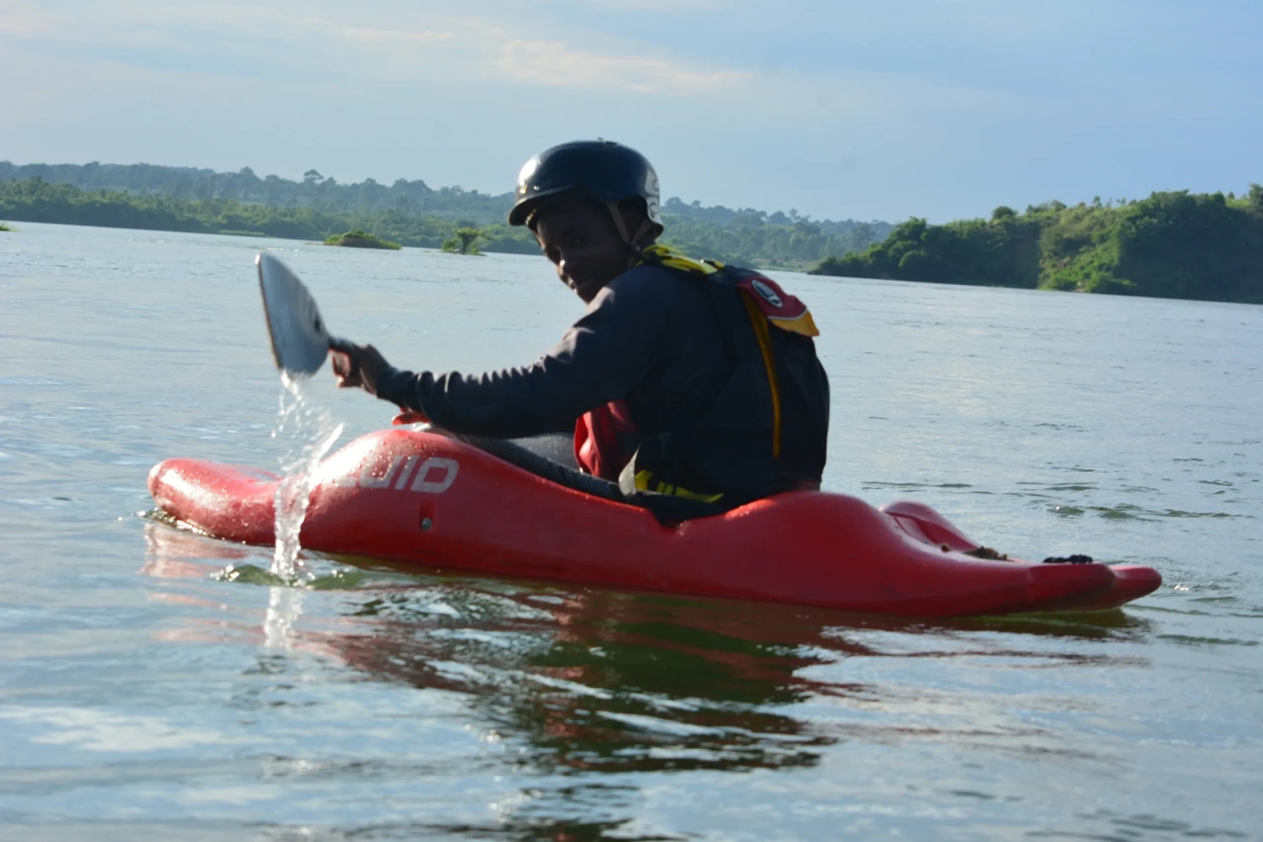 Kayaking and rafting on the Nile
