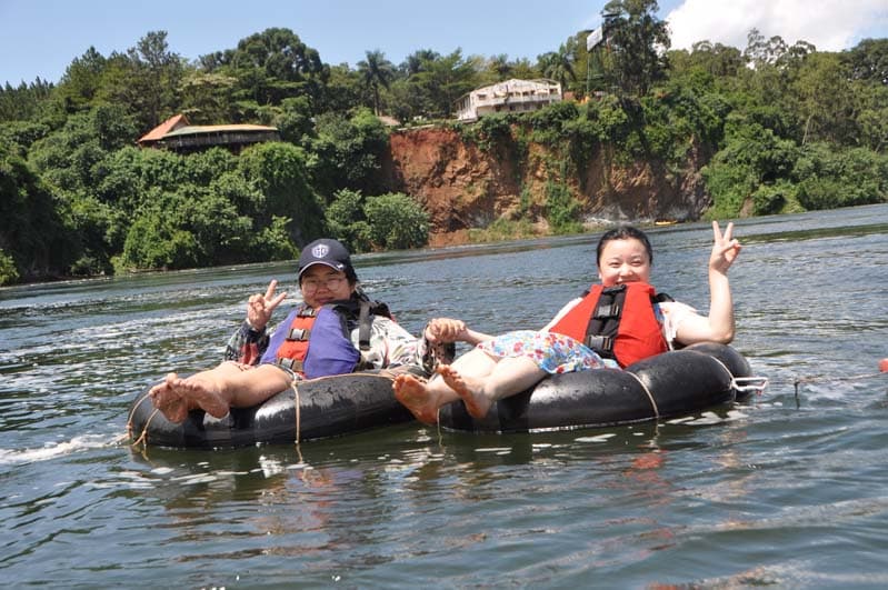 Tubing and fun on the river